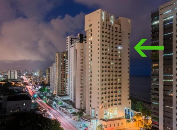 Flat 10 Andar Hotel Costa Mar Acesso Direto Praia Jaboatão dos Guararapes Eksteriør billede